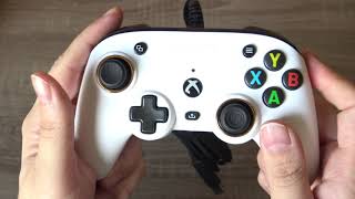 Nacon Pro Compact Xbox Series X  Test Vidéo avec Gameplay 4K de cette manette filaire NextGen [upl. by Aibar]