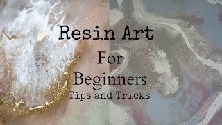 Top tips and tricks to create resin art for beginners [upl. by Puiia321]