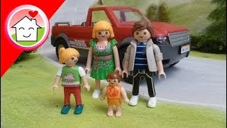 Playmobil Film Familie Hauser im Urlaub Folge 1  Die Abreise zum Hotel  Kinder Spielzeug Filme [upl. by Sello]