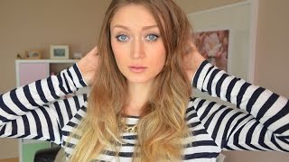 Haare natürlich aufhellen Balayage Ombre Sun kissed Look  LeileiStyle [upl. by Roxy198]