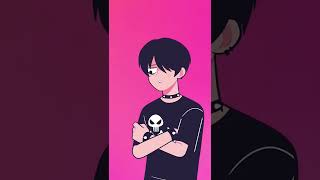 Goth Is a little emo…Boyfriends  Goth 2D Fan Animation [upl. by Llabmik]