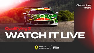 Ferrari Challenge Europe  Le Castellet Qualifying 2 [upl. by Adine936]