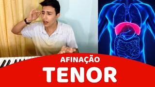 EXERCÍCIO DE AFINAÇÃO PARA TENOR Parte 1 [upl. by Aserehtairam]