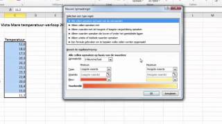 Hoe geef ik in Excel een cijfer een kleur afhankelijk van de uitkomst [upl. by Bunnie]