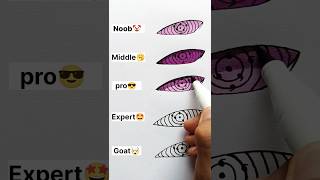 Drawing Rinnegan eye shorts [upl. by Nnyliram]