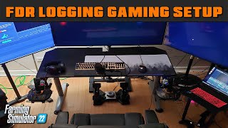 A Look At My FDR Logging Gaming Setup [upl. by Einniw]