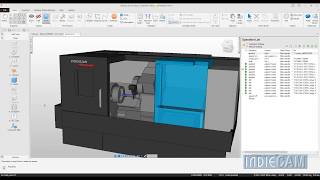 FeatureCAM  Doosan  Puma GT2600M  Turning Centre [upl. by Krasnoff]