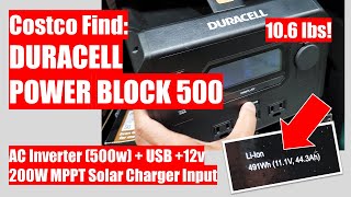 Costco Run DURACELL POWERBLOCK 500 [upl. by Ardnuhsed]