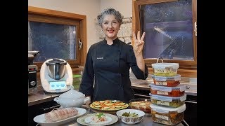 Batch cooking  Cocina en 3 horas para toda la semana con Thermomix®  TM6 TM5 TM31 [upl. by Ylas]