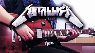 METALLICA  Welcome Home Sanitarium  Guitar Cover With Solos [upl. by Deming490]