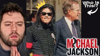 MICHAEL JACKSON Honored at the White House 1990  Reaction [upl. by Elburr431]