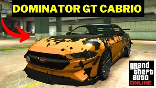 GTA Online Vapid Dominator GT Test and Showcase fastest Muscle Cars GTA 5 Online Chop Shop Update [upl. by Llireva]