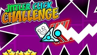 JITTER CLICKS CHALLENGE DIFÍCILES Y DIVERTIDOS  GEOMETRY DASH 211  VRO [upl. by Esiralc]