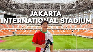 MAIN KE JAKARTA INTERNATIONAL STADIUM  STADION INDONESIA BERSTANDAR FIFA  🇮🇩 [upl. by Anital171]