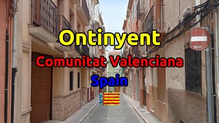 Ontinyent  Valencia  Spain 🇪🇦 Walking tour [upl. by Ahseei]