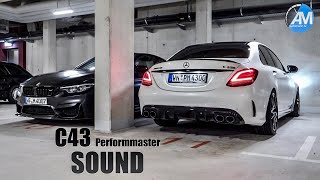 AMG C43 Performmaster 460hp  pure SOUND💥 [upl. by Orofselet]