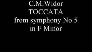 Widor Toccata in F Minor Synthesizer Version [upl. by Bald62]