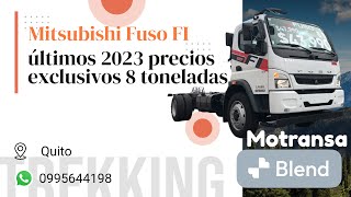 Mitsubishi Fuso FI 1217 últimos 2023 precios exclusivos 8 toneladas [upl. by Anuayek810]