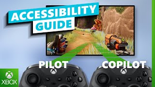 Mit 2 Controllern gleichzeig Xbox spielen Copilot  Xbox Accessibility Guide [upl. by Eileen]