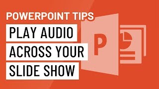 PowerPoint Quick Tip Play Audio Across Your Slideshow [upl. by Lolanthe787]