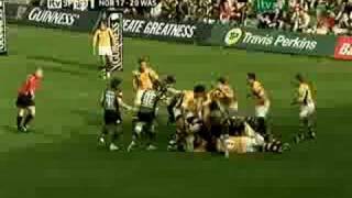 Sean Lamont v Wasps [upl. by Banks]