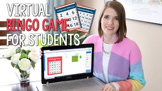 Virtual Bingo Game for Students  Create an Online Bingo Game in Under 5 Minutes [upl. by Daggett]