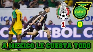 A MÉXICO LE CUESTA TODO MÉXICO 10 JAMAICA  COPA AMÉRICA [upl. by Epolenep]