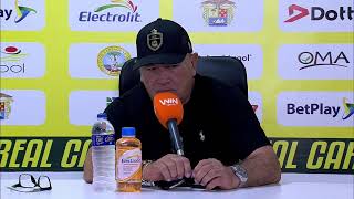 Rueda de prensa de Real Cartagena tras su partido con Huila [upl. by Lliw]