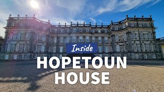 Inside HOPETOUN HOUSE  Popular OUTLANDER Filming Location  Scotland Walking Tour  4K  60FPS [upl. by Lillith]