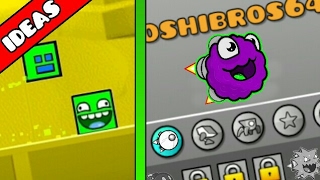 ¡LAS MEJORES IDEAS PARA GEOMETRY DASH 22  Orbes Vehiculos Mascotas  Yoshibros64 [upl. by Anaerda]