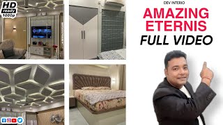 AMAZING ETERNIS  Full Video On Youtube  THIS DECEMBER  3BHK Interior Design Kolkata  Dev Interio [upl. by Coy133]