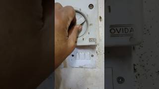 ceiling fan change capacitor short video electrical election viralvideo [upl. by Hgielhsa]