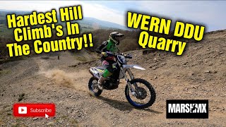 HARD ENDURO AT WERN DDU QUARRY WITH MIDWESTMX AND ROCKETRALPH [upl. by Lavine]