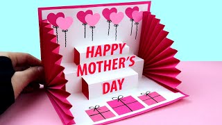 Beautiful Mothers day Greeting Card Idea  Mother’s day POPUP card 2022 [upl. by Tranquada]