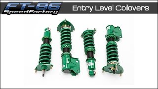 FT86SpeedFactory  Entry Level TEIN Coilovers [upl. by Abisia135]