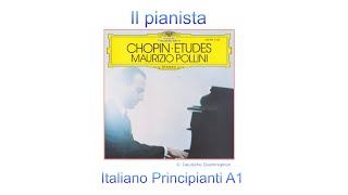 Il pianista italiano A1 mestieri esercizi lettura dialogo [upl. by Noinatrad124]