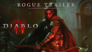 Diablo IV  Rogue Announce Trailer [upl. by Ylrebmek]