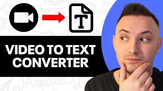 Video to Text Converter Online FREE AI  Speechimoio [upl. by Ahker195]