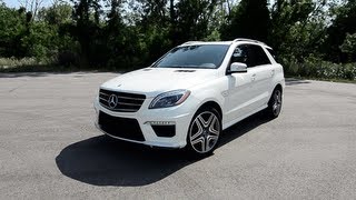 2012 MercedesBenz ML63 AMG Performance Package  WINDING ROAD POV Test Drive [upl. by Samuella598]