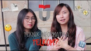 CollegeLife1 Gimana rasanya kuliah di Teknik Informatika Telkom University Biayanya mahal 😱 [upl. by Halli]