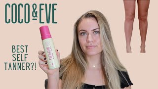 Coco amp Eve Self Tanner Review  Best Ive Ever Used [upl. by Rodrich]