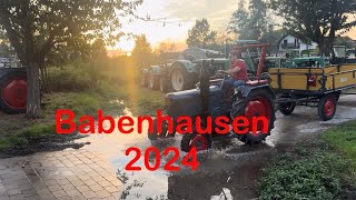 Treckertreffen BABENHAUSEN 2024 [upl. by Anahpets]