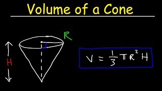 Volume of a Cone [upl. by Aivartal984]