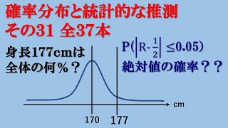 確率統計31（正規分布表の使い方 絶対値確率） [upl. by Leiram]