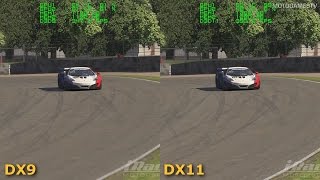 iRacing  DirectX 9 vs DirectX 11  Graphics and Performance Comparison [upl. by Gillan]