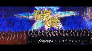 Hark the Herald Angels Sing  Concordia Christmas Concerts [upl. by Alyehs789]