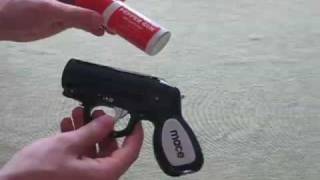 Mace Pepper Gun Full Review and Demonstration [upl. by Atsyrt]