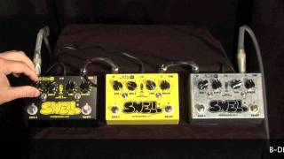 Bass Club Chicago Demos  Swell Pedal Tube V3 Series BDrive BPro and BTod [upl. by Yrbua424]