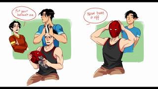 Inkydandy DC Comics Batfam  Episode 2 [upl. by Artinek47]