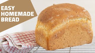 Easy homemade bread no bread maker [upl. by Nodab]